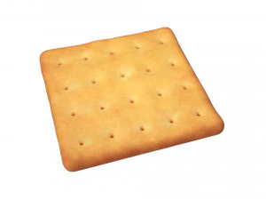 galleta cuadrada Modelo 3D