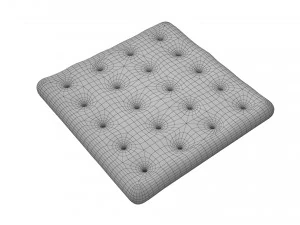 galleta cuadrada Modelo 3D