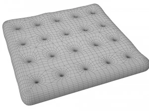 galleta cuadrada Modelo 3D