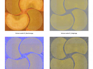 biscuit chinois Modèle 3D