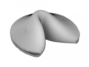 biscuit chinois Modèle 3D