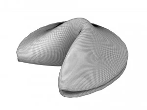 biscuit chinois Modèle 3D