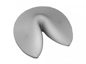 biscuit chinois Modèle 3D