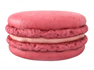 macaron 01 3Dモデル