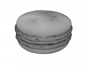 macaron 01 3Dモデル