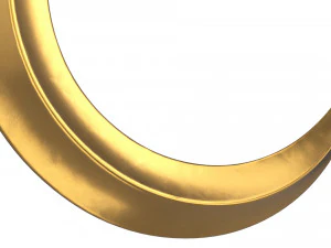 crescent moon 3D Model