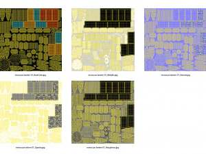 moroccan lantern 01 3D Model