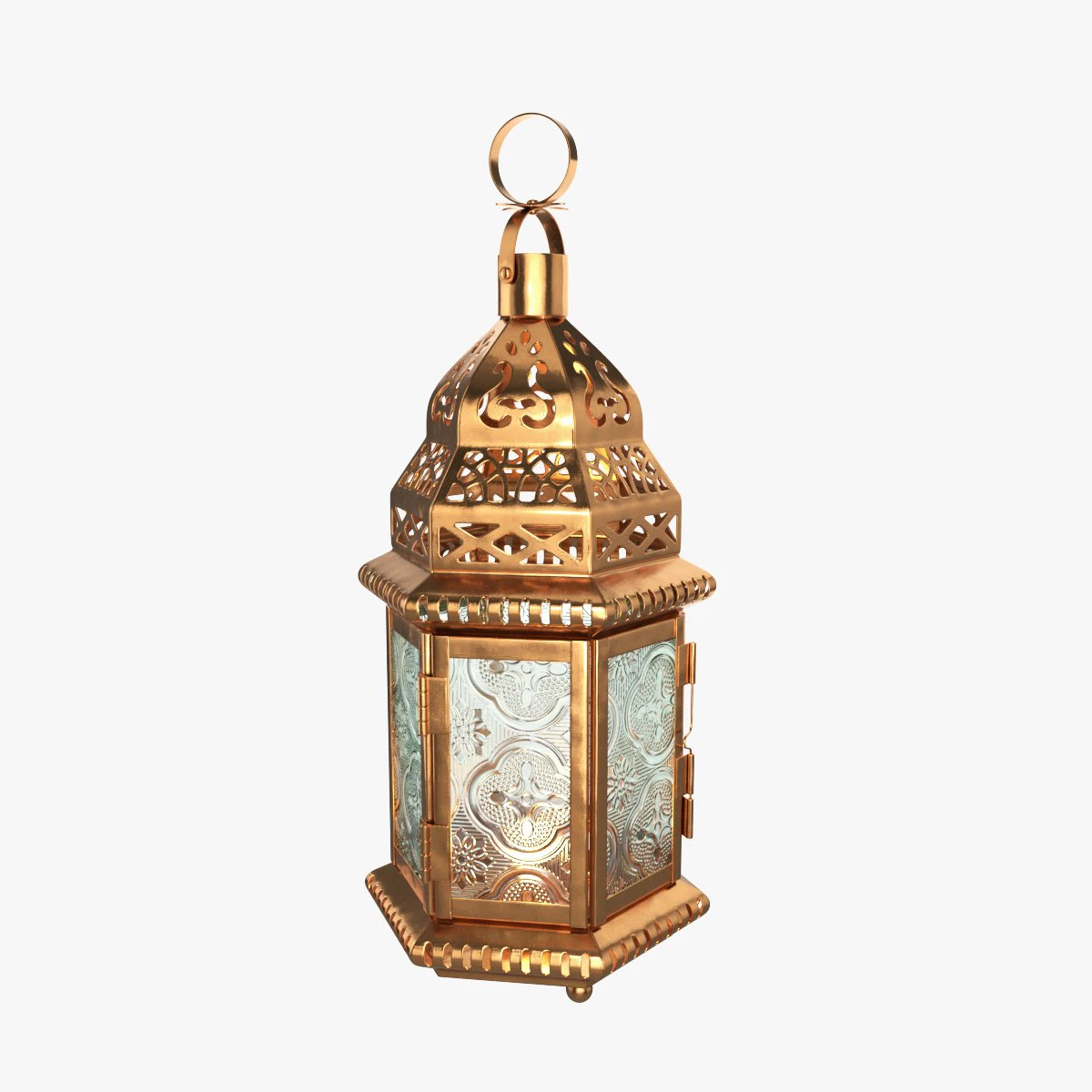moroccan lantern 02 3D Model .c4d .max .obj .3ds .fbx .stl .blend