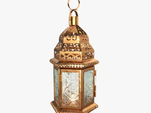 मोरक्कन लालटेन 02 3D मॉडल