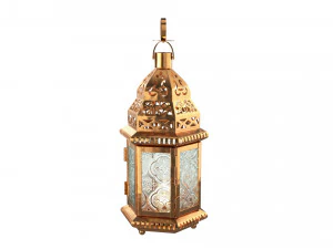 moroccan lantern 02 3D Model