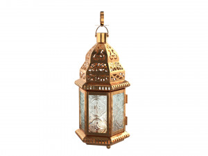 moroccan lantern 02 3D 모델