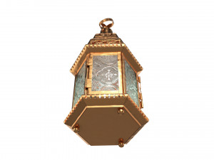 moroccan lantern 02 3D 모델