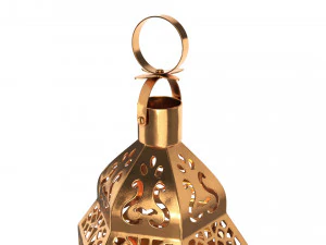 moroccan lantern 02 3D Model
