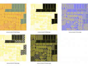 moroccan lantern 02 3D Model