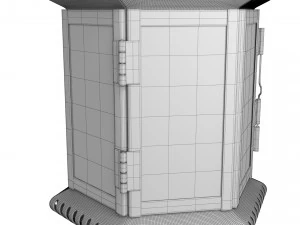 moroccan lantern 02 3D Model