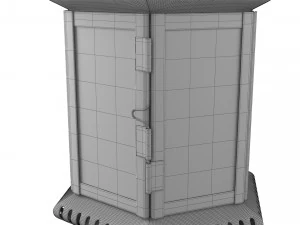 moroccan lantern 02 3D Model