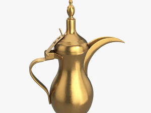 cafetera árabe dallah Modelo 3D
