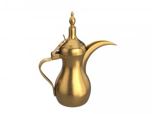 Arabische Kaffeekanne Dallas 3D Modell