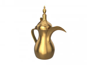 Arabische Kaffeekanne Dallas 3D Modell