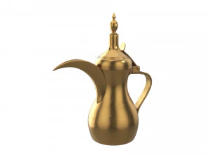 Arabische Kaffeekanne Dallas 3D Modell