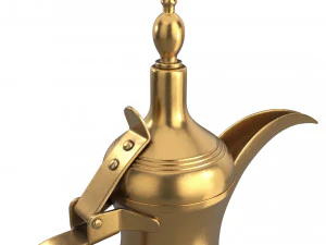 Arabische Kaffeekanne Dallas 3D Modell