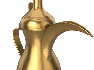Arabische Kaffeekanne Dallas 3D Modell