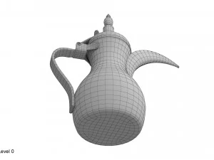Arabische Kaffeekanne Dallas 3D Modell