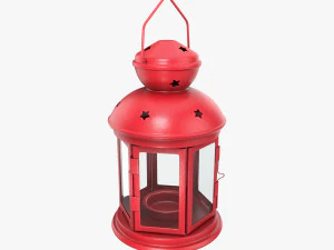latarnia świąteczna Model 3D