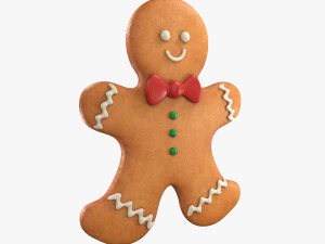 Bonhomme en pain d'épice Modèle 3D