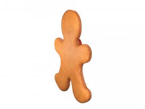 Gingerbread man 3D Model