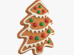 Gingerbread christmas tree Modelo 3D