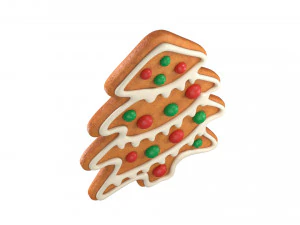 Sapin de No&euml;l en pain d'&eacute;pices Modèle 3D