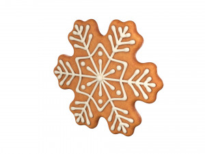 Gingerbread snowflake Modèle 3D