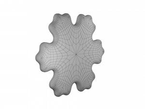 Gingerbread snowflake Modèle 3D