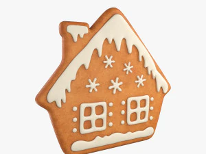 casa de pan de jengibre Modelo 3D