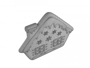 Zencefilli kurabiye evi 3D Model