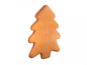 Gingerbread cookie set 3D Модель