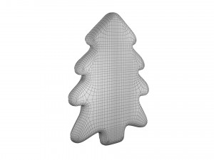 Gingerbread cookie set 3D Модель