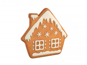 Gingerbread cookie set 3D Модель