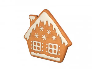 Juego de galletas de jengibre Modelo 3D