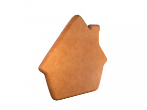 Gingerbread cookie set 3D Модель