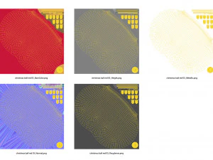 크리스마스 볼 레드 3D 모델