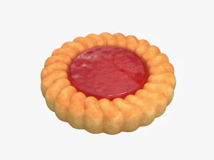 Печиво з варенням 3D Модель