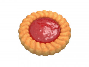 Cookies with jam 3D 모델