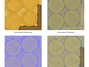 Сендвіч з печивом 01 3D Модель