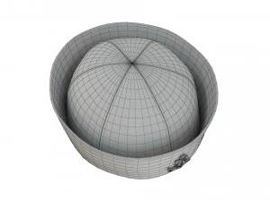 Chapeau marin marine Modèle 3D
