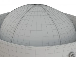 Chapeau marin marine Modèle 3D