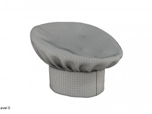 Cappello da cuoco Modello 3D