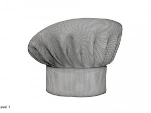 Cappello da cuoco Modello 3D