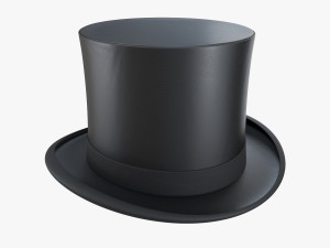 Top hat Modelo 3D